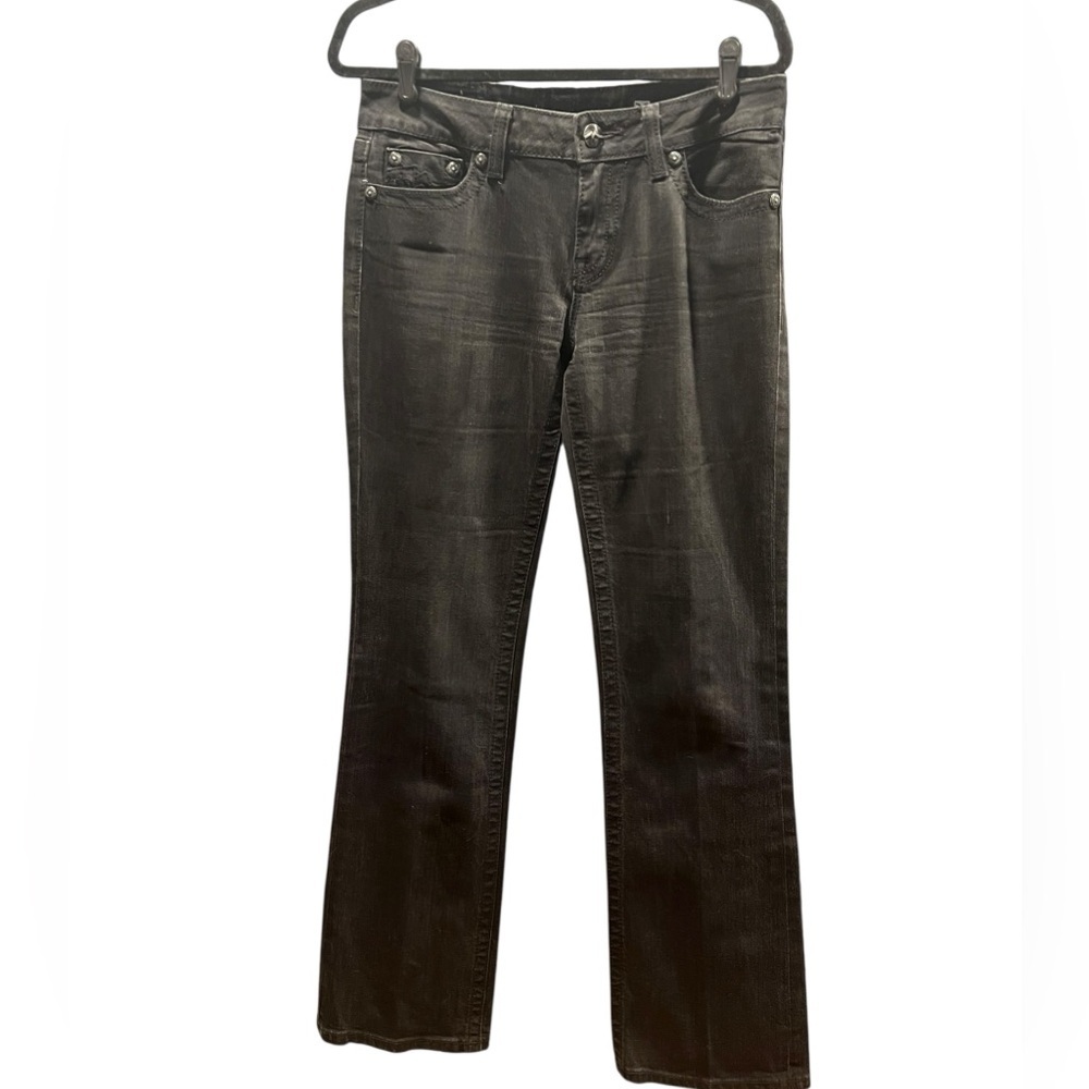 Miss Me Black Flare Jeans